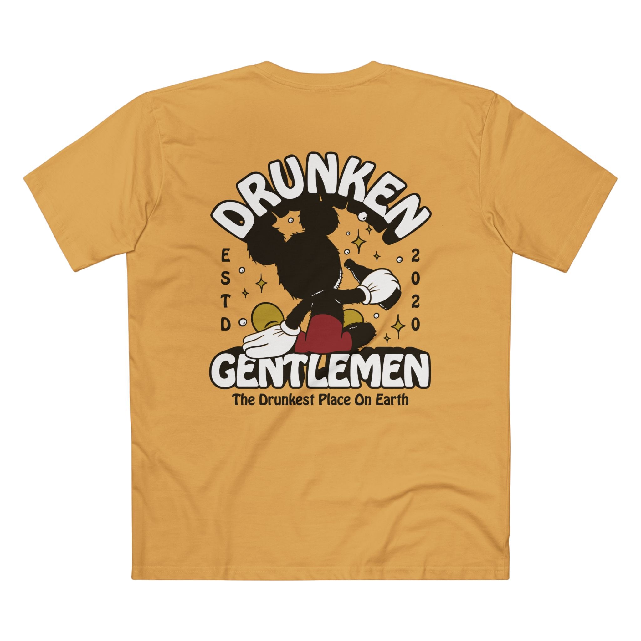 DRUNK FOR EVER Tシャツ 赤 s fit punkandyo DRUNK FOR EVER Tシャツ 赤 s